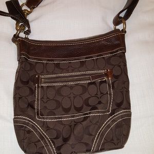 Coach signature purse